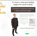 The Landing Page Landing Page: explaining, building, and showing a landing page in action
